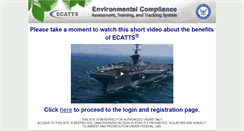 Desktop Screenshot of navfac.ecatts.com