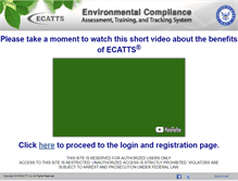Tablet Screenshot of navfac.ecatts.com